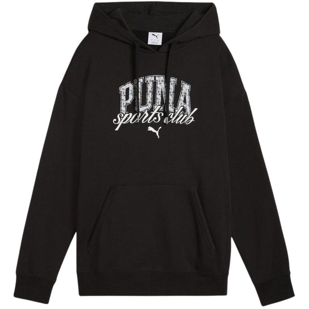 Puma Womens/Ladies Overhead Hoodie / Puma Black